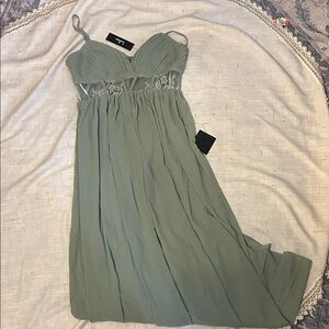 Lulu's Sage Green Dress